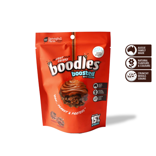 boodles® boosted Peanut and Pretzel 90g Carton