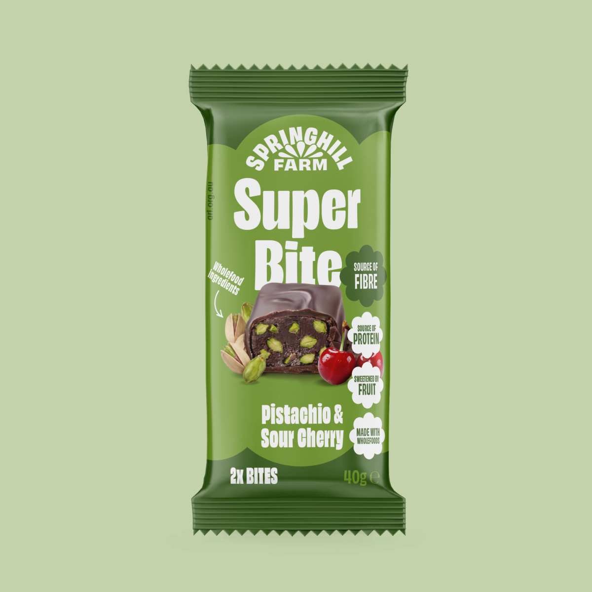Super Bite - Pistachio & Sour Cherry (40g)