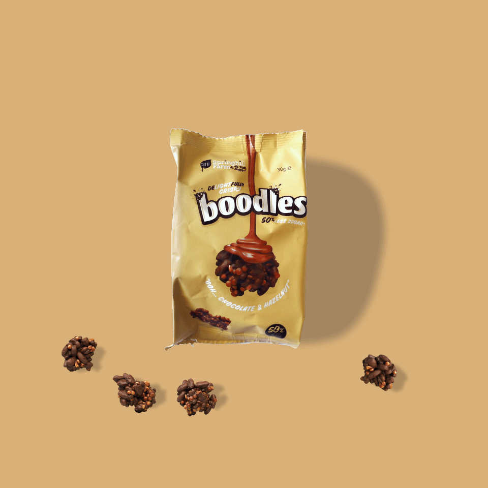 Chocolate and Hazelnut boodles (30g x 14 packs)