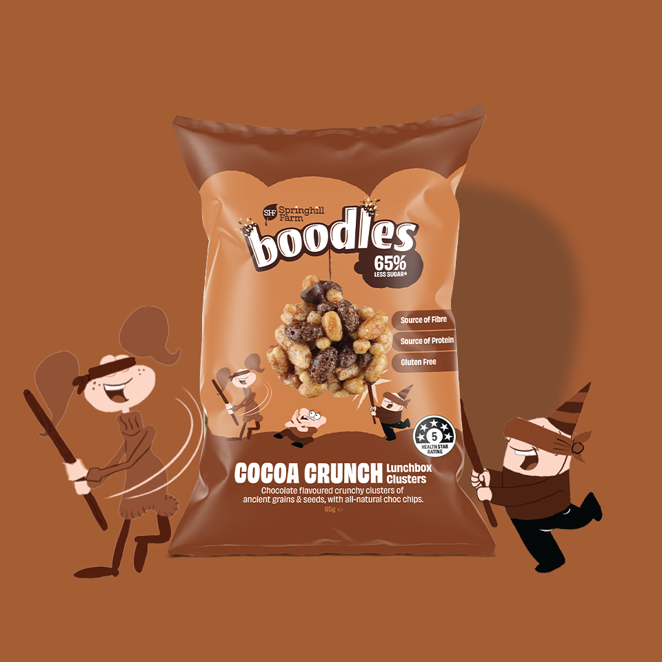 boodles Lunchbox Clusters - Cocoa Crunch (65g)