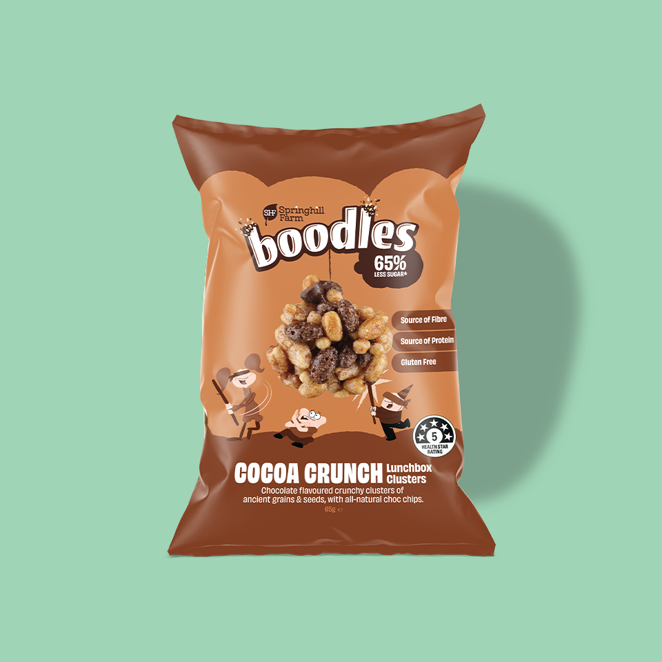 boodles Lunchbox Clusters - Cocoa Crunch (65g)